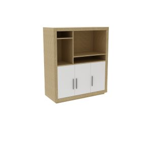 lattice desk medium cabinet